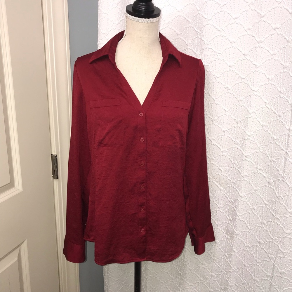 Express The PORTOFINO Slim Fit Blouse